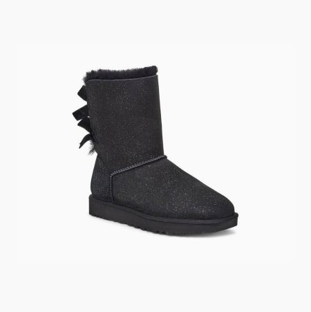 UGG Bailey Bow II Twinkle - Boots Dame - Svart (NO-Z132)